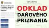 Ako predĺžiť lehotu podania daňového priznania