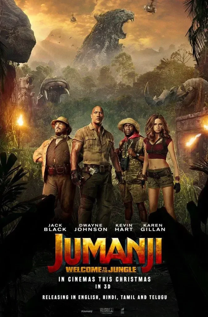 Jumanji: Vitajte v džungli - Plagát 1